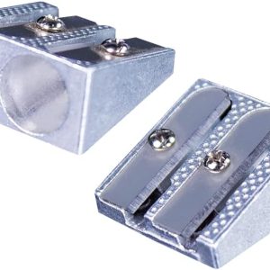 sharpener pencil metal two hole